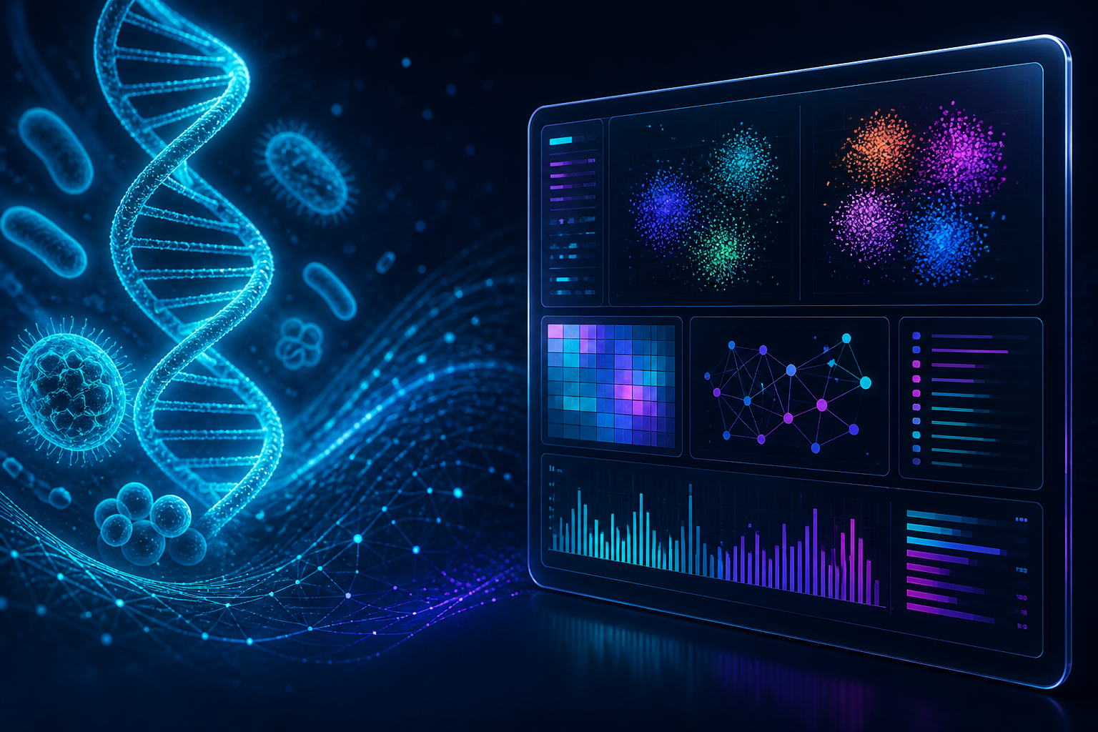 Futuristic EasyMultiProfiler-Web multi-omics analysis dashboard